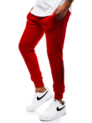 Moške športne hlače rdeče OZONEE G/11129