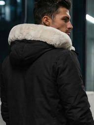 Moška zimska jakna črna OZONEE JS/5M120/392Z