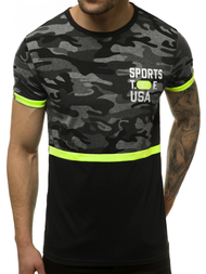 Moška majica črna OZONEE JS/SS10982