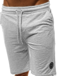 Moške športne kratke hlače sive OZONEE MAD/2923