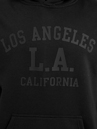 Moška jopa s kapuco črna OZONEE JS/8B1972/3