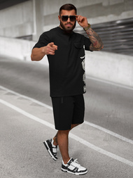 Moška trenirka črna OZONEE JS/27C6531/3