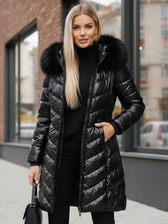 Ženska jakna črni OZONEE JS/16M9100/392Z