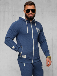 Moška trenirka indigo OZONEE O/FF5032AB