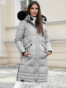 Ženska jakna siva OZONEE O/W377Z