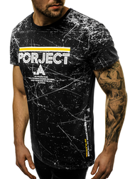 Moška majica črna OZONEE JS/SS10917