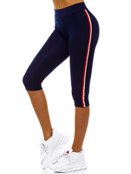 Ženske kratke pajkice mornarsko modre OZONEE JS/1037/B4