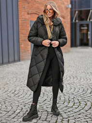 Ženska jakna črna OZONEE JS/5M3173/392Z