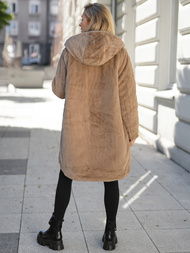 Ženska dolga zimska jakna črna OZONEE JS/5M3352/392