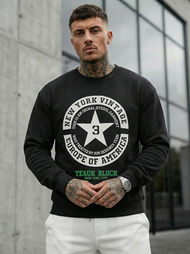 Moška jopa črna OZONEE JS/8B1768/3