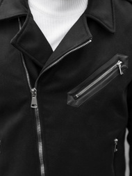 Moška prehodna jakna črna OZONEE JS/M15501