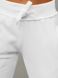 Ženske sportske hlače bele OZONEE JS/CK01Z