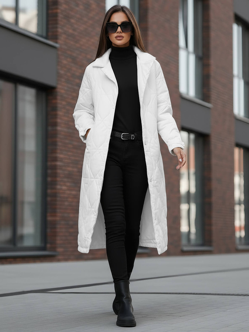 Ženska jakna bela OZONEE JS/5M3177/281Z