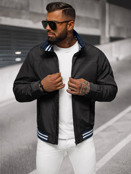 Moška prehodna jakna črna OZONEE JS/5M3101/392Z