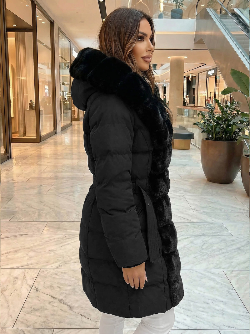 Ženska jakna črna OZONEE JS/5M3158/392Z