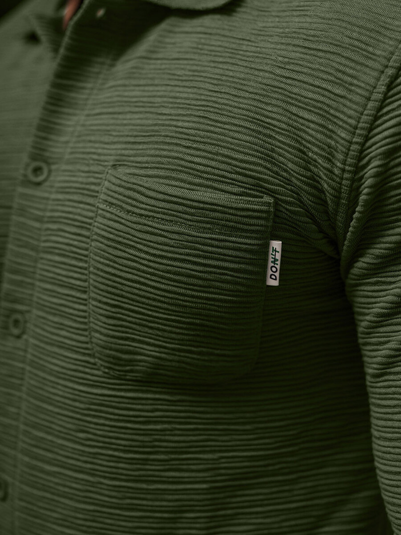 Moška jopa kaki OZONEE O/TB2262