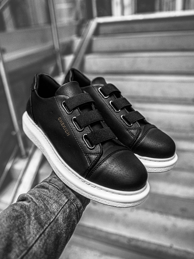 Moške superge črno-bele OZONEE CH/253