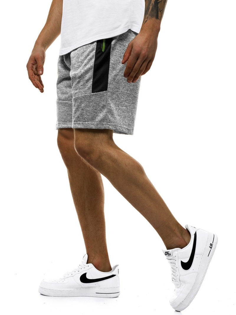 Moške kratke hlače sive OZONEE JS/KS2514