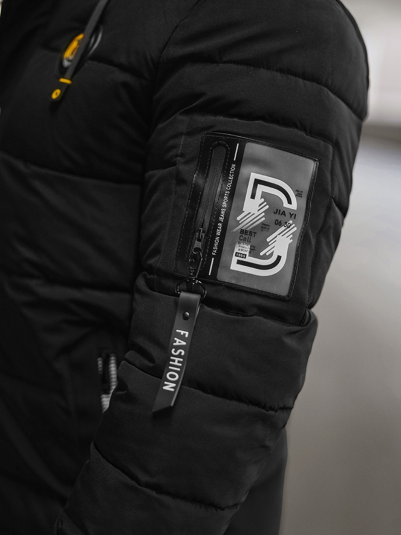 Moška jakna črna OZONEE JS/57M7503/392