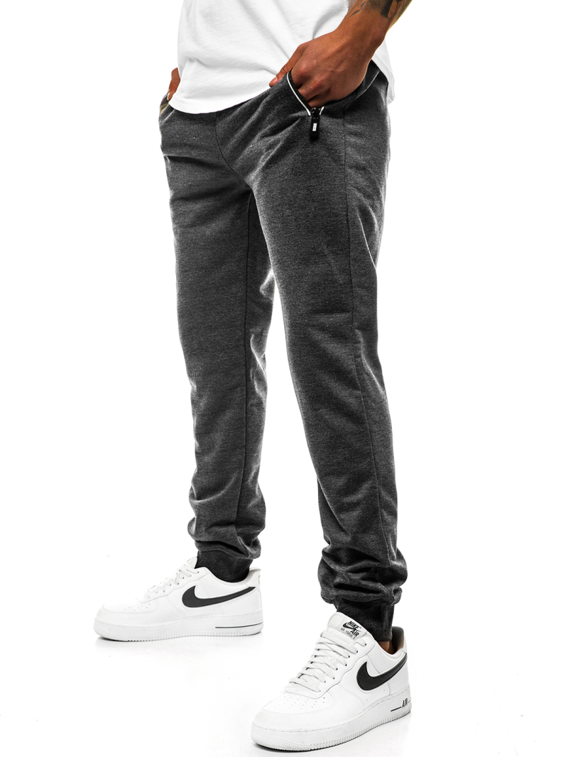 Moške športne hlače grafitne JS/XW001S