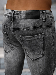 Moške kavbojke Črne OZONEE NB/MP0069N