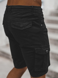 Moške Kratke Hlače Chino Črne OZONEE T/BB70011/1