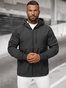 Moška softshell jakna grafitna OZONEE JS/27B6529/5