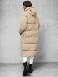 Ženska jakna bež OZONEE JS/5M3163/62Z