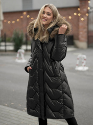 Ženska zimska jakna črna OZONEE O/5M3229/392Z