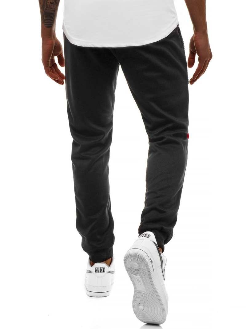 Moške športne hlače črne OZONEE JS/JZ11015