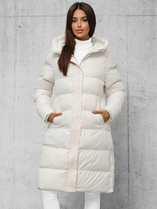 Ženska jakna ecru OZONEE JS/5M3253/281