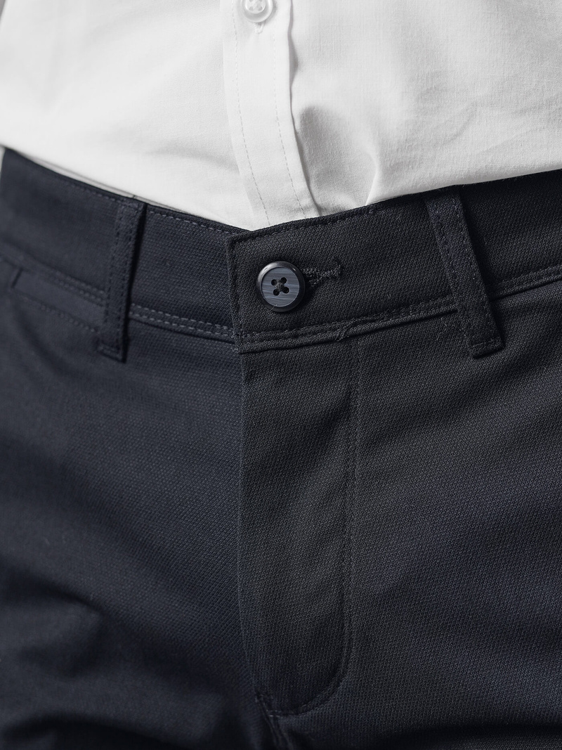 Moške hlače chino mornarsko modre OZONEE V/5100