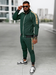 Moška trenirka zeleni OZONEE O/FF5110AB