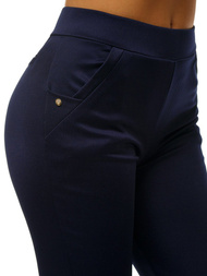 Ženske kratke pajkice mornarsko modre OZONEE JS/1027/C4