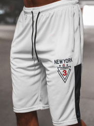 Moški košarkarski komplet beli OZONEE JS/68C10169Z