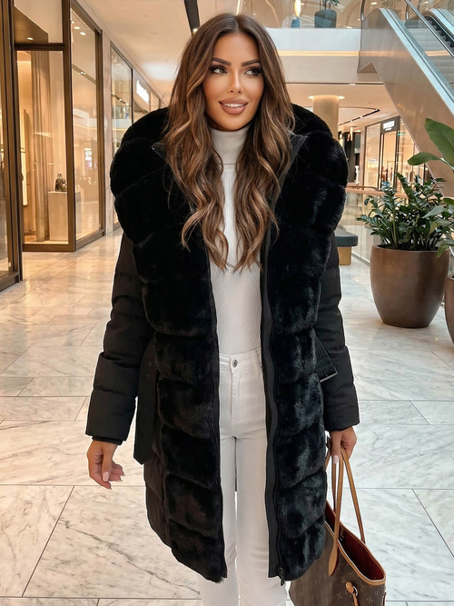 Ženska jakna črna OZONEE JS/5M3158/392Z