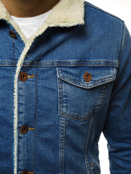 Moška jeans jakna svetlo-modra OZONEE BN/5938