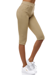 Ženske kratke pajkice bež OZONEE JS/1027/B8