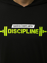 Moška majica brez rokavov črno-rumena OZONEE MACH/M1211