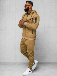 Moška trenirka camel OZONEE JS/27C6503/91