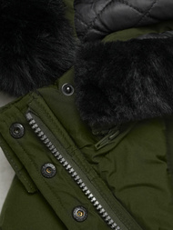 Ženska jakna kaki OZONEE O/W377Z