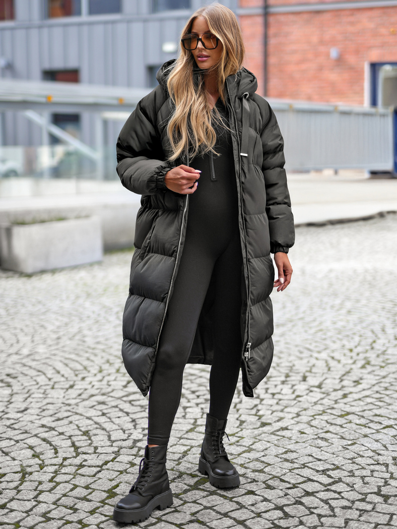 Ženska jakna črna OZONEE JS/5M3163/392Z