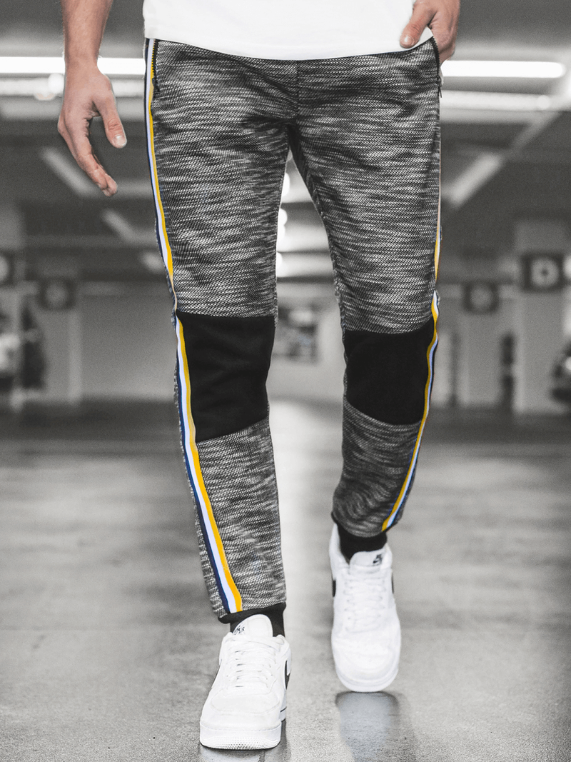 Moške športne hlače grafitne OZONEE JS/K60015