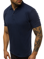 Moška polo majica mornarsko modra OZONEE JS/GD01