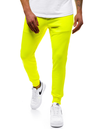Moške športne hlače rumene-neon OZONEE G/11129