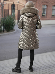 Ženska jakna zlato OZONEE JS/16M9100/403Z