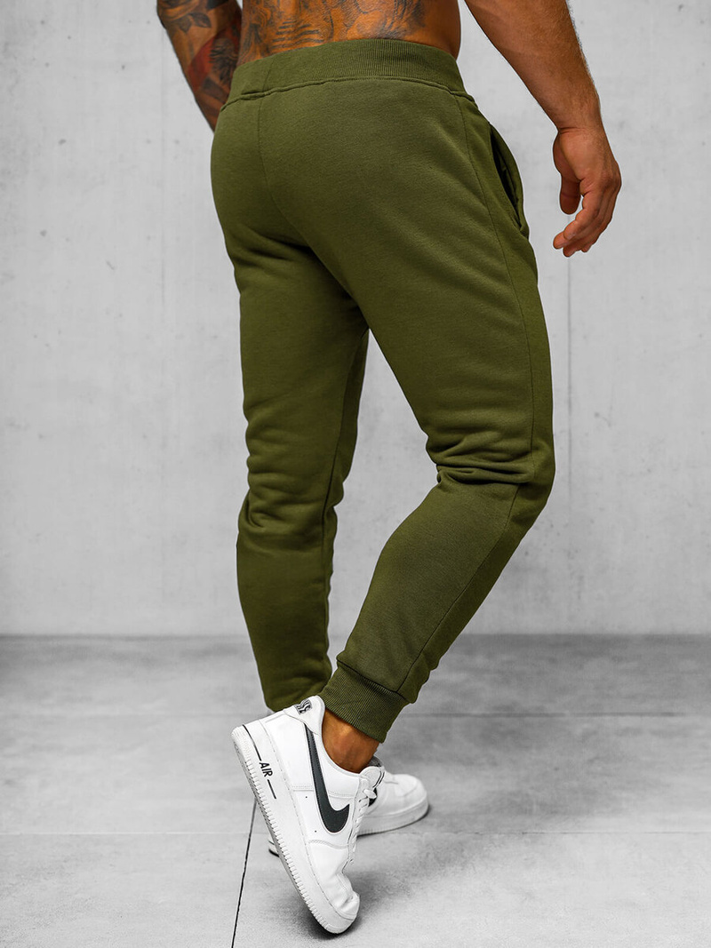 Moške športne hlače kaki OZONEE JS/XW01Z