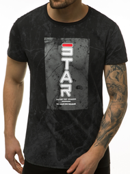 Moška majica črna OZONEE JS/SS10927