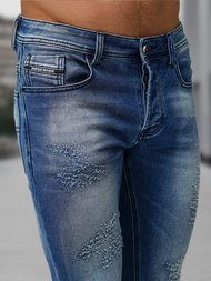 Moške kavbojke temno modre OZONEE NB/MP0009BS