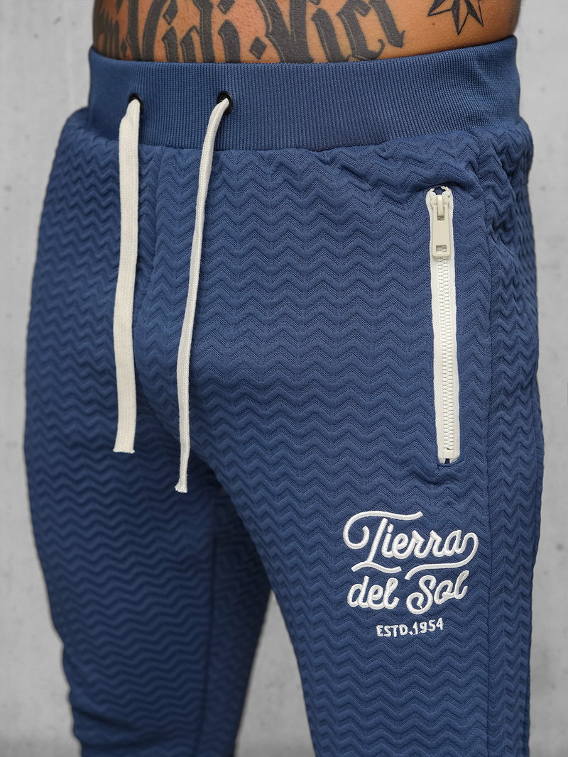 Moška trenirka indigo OZONEE O/FF5032AB